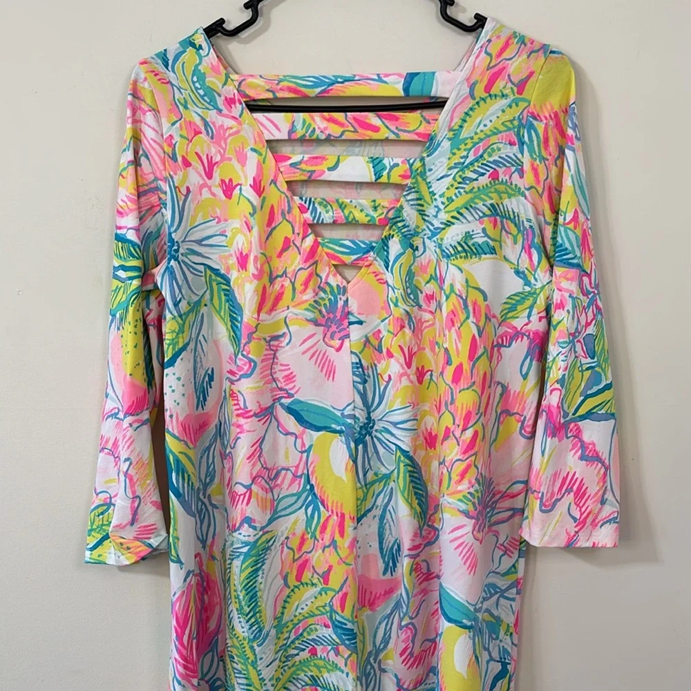 Lilly Pulitzer Ophelia Swing Dress Multi Fiesta Bamba Size Medium - Picture 7 of 10
